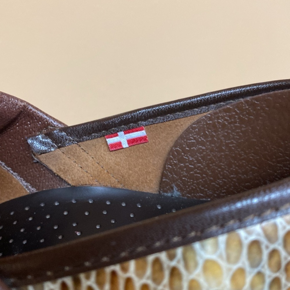 Sanita Snakeskin Danish Clogs - Picture 17 of 17